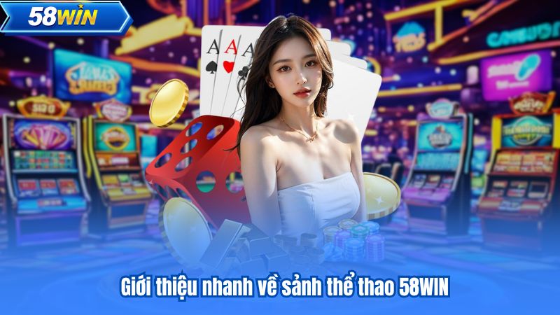 Giới thiệu nhanh về sảnh thể thao 58WIN