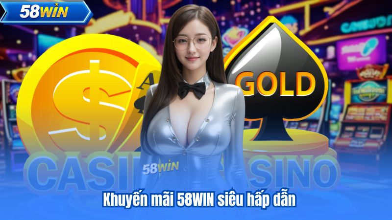TRANG CHỦ 70 Khuyến mãi 58WIN siêu hấp dẫn