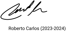 roberto carlos signature