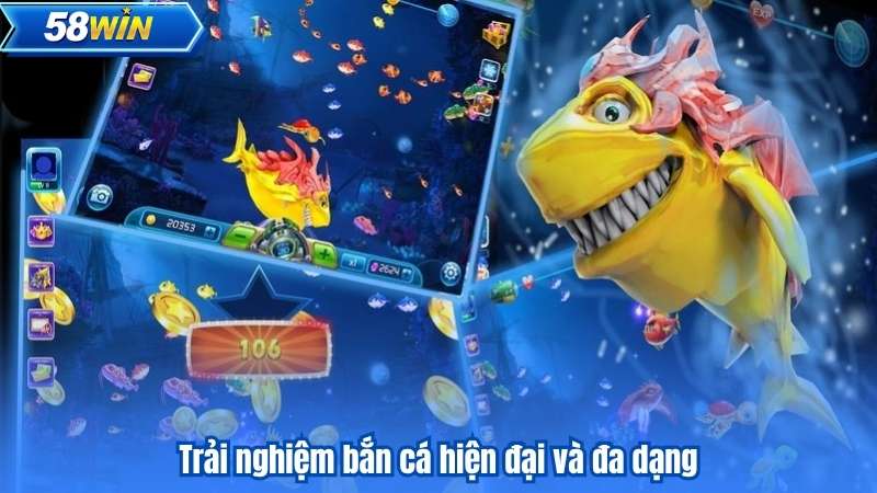 Bắn Cá Xèng Đổi Thưởng – Rinh Quà Miễn Phí Đặc Biệt Năm 2025 7 Trải nghiệm bắn cá hiện đại và đa dạng