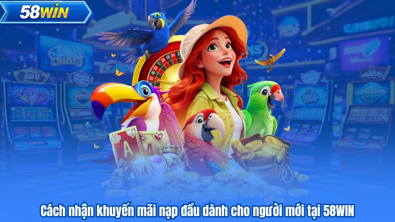 Khuyến Mãi Nạp Đầu – Ưu Đãi Đặc Biệt Dành Cho Tân Binh 58WIN 8 Cách nhận khuyến mãi nạp đầu dành cho người mới tại 58WIN