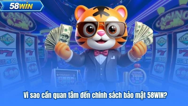 Chính Sách Bảo Mật 4 Vì sao cần quan tâm đến chính sách bảo mật 58WIN?